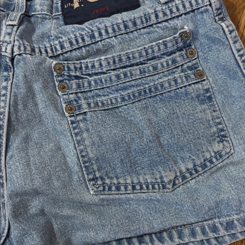 L.E.I. Women’s Jean Shorts, Great Condition! Junior’s Size 7, 100% Cotton - Picture 5 of 11